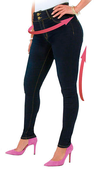 Leggings elásticos efecto jeans cómodos, versátiles y ajustables a cualquier silueta