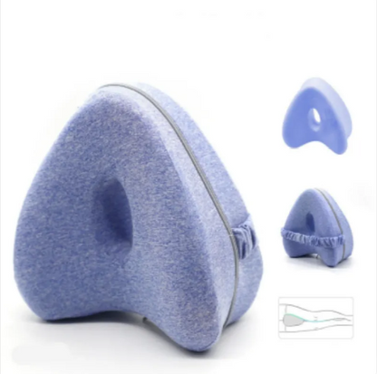 Almohada para Piernas de Espuma de Memoria en Forma de Corazón