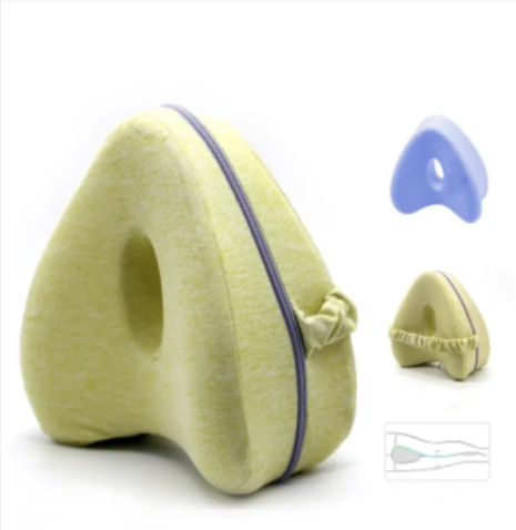 Almohada para Piernas de Espuma de Memoria en Forma de Corazón