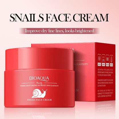 CREMA FACIAL REAFIRMANTE DE BABA CARACOL 60gr. BIOAQUA