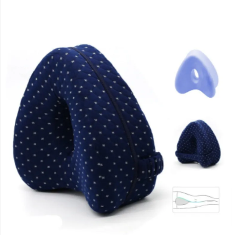 Almohada para Piernas de Espuma de Memoria en Forma de Corazón