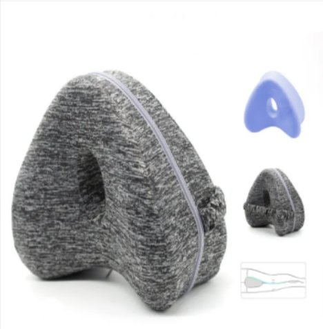 Almohada para Piernas de Espuma de Memoria en Forma de Corazón