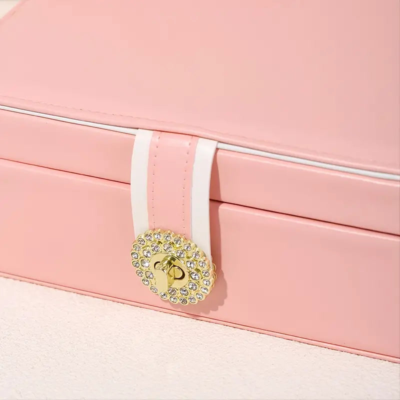 Estuche Organizador de Joyas Multicapa para Viaje y Exhibición
