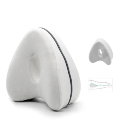 Almohada para Piernas de Espuma de Memoria en Forma de Corazón